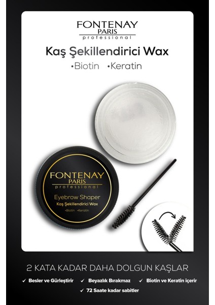 Profesyonel Kaş Şekillendirici Wax + Saç Şekillendirici Toz Wax Mavi 2'Li Set fırsatları