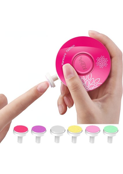 Yenidoğan Bebek Dönerli Pilli Tırnak Kesme Törpüleme Makinası (Yurt Dışından)