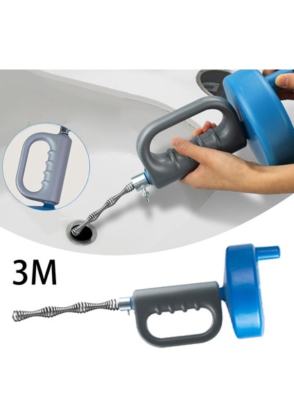 Güç Tuvalet Piston Seti Mutfak ve Duş Için Drenaj Takunya Sökücü Aracı 3 M (Yurt Dışından)