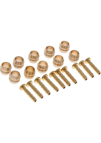 10SET Dağ Bisikleti Hidrolik Disk Fren Hortumu Zeytin Presleme Halkası + T Iğne (Yurt Dışından)