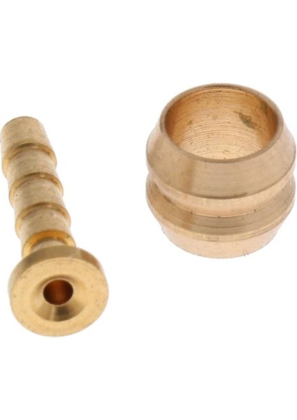 10SET Dağ Bisikleti Hidrolik Disk Fren Hortumu Zeytin Presleme Halkası + T Iğne (Yurt Dışından)