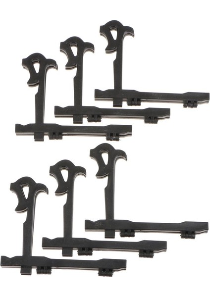 6pcs Şövale Ekran Tripod Boyama Standı Tabak Plakası Kase Ödül Ekranı 4 Inç (Yurt Dışından)