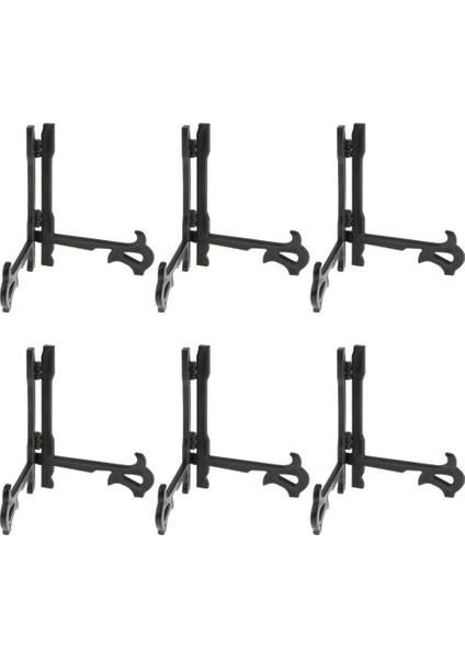 6pcs Şövale Ekran Tripod Boyama Standı Tabak Plakası Kase Ödül Ekranı 4 Inç (Yurt Dışından)