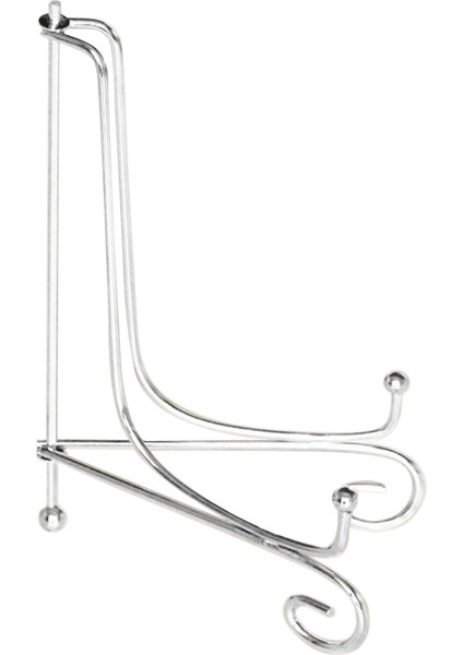 Demir Tel Ekran Raf Tutucular Ekran Şövale Masa Üstü Kitapları Stand Gümüş 4inch (Yurt Dışından) fiyatları