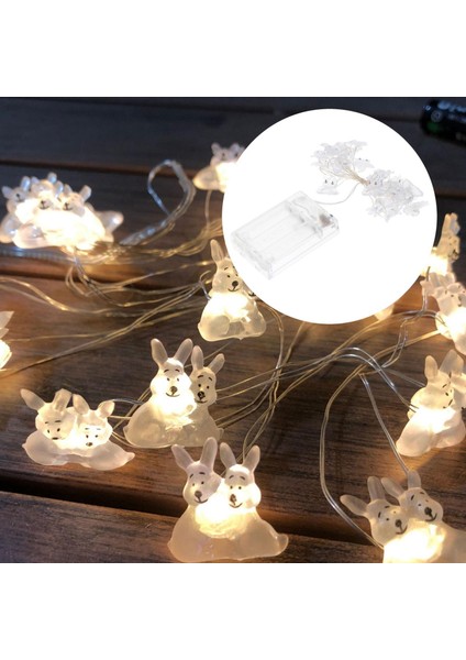 20 LED Peri Dize Işıkları Aydınlatma Bakır Tel Düğün Odası Süslemeleri Için Çift Tavşan (Yurt Dışından) indirimleri