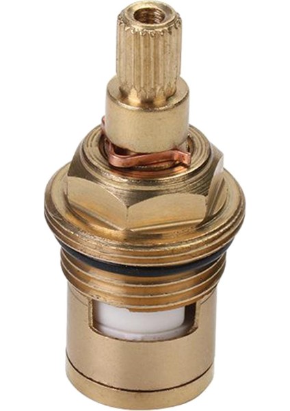 Tap Kartuşları, Yedek Pirinç Seramik Disk Dokunun Valfı Ekstra Bezi Kartuşu Kırmızı Saat Yönü (Yurt Dışından)