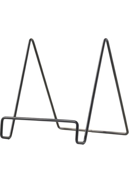 Demir Geometrik Şekil Şövale Plaka Ekran Standı Plaka Kase Standı Hoder B-Black L B- Black L (Yurt Dışından) fiyatları