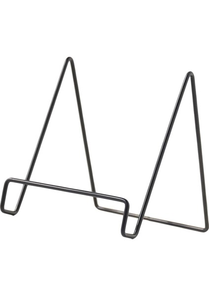 Demir Geometrik Şekil Şövale Plaka Ekran Standı Plaka Kase Standı Hoder B-Black L B- Black L (Yurt Dışından) fırsatları