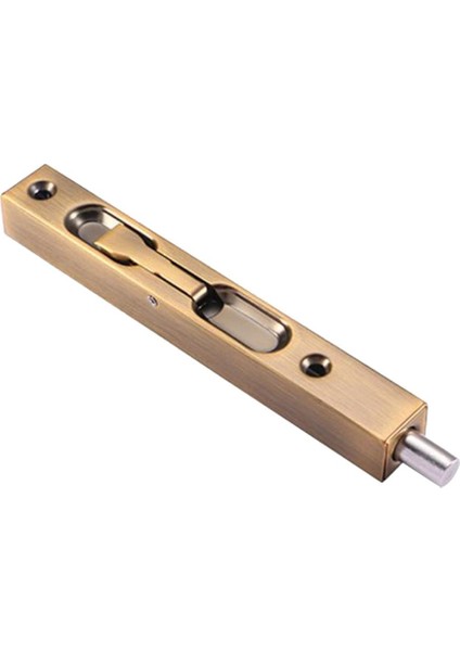 Sağlam 15 cm Fırçalanmış Paslanmaz Gizli Kapı Güvenlik Cıvata Mandalı Slayt Kilidi Sarı Bronz (Yurt Dışından) fırsatları