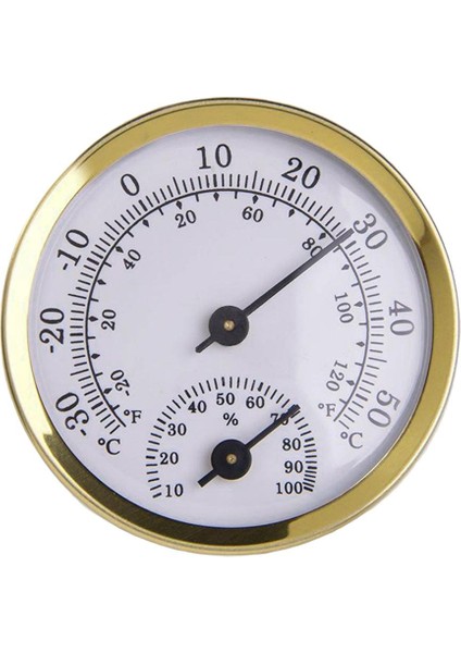 Termometre Higrometre Analog Inkübatör Sera Nem Ölçer Göstergesi (Yurt Dışından)