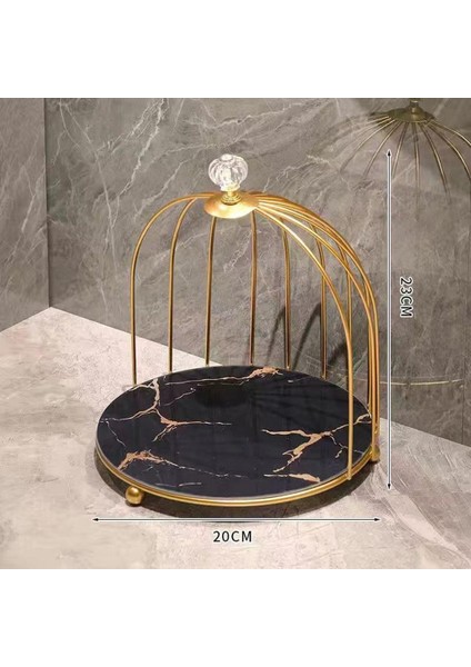 Kuş Kafesi Masası Parfüm Raf Organizatör Dresser Makyaj Takı Standı Raf Siyah 1 Tier (Yurt Dışından) modelleri
