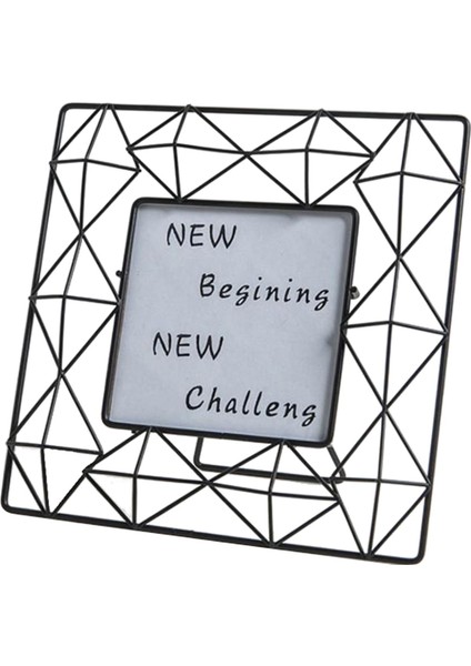 4x6 Inç / 4x4 Inç Resim Çerçeveleri Sanat Fotoğraf Çerçeveleri Masa Masası Üst 4 Inç Siyah (Yurt Dışından)