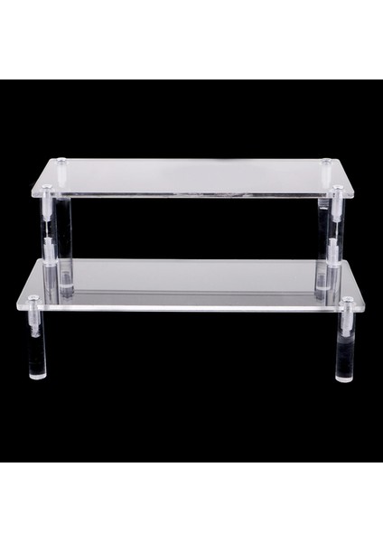 Şeffaf Akrilik Ekran Standı Takı Bebek Depolama, Kararlı (Renk 2 Katlı Widh 30X20 cm (Yurt Dışından) modelleri