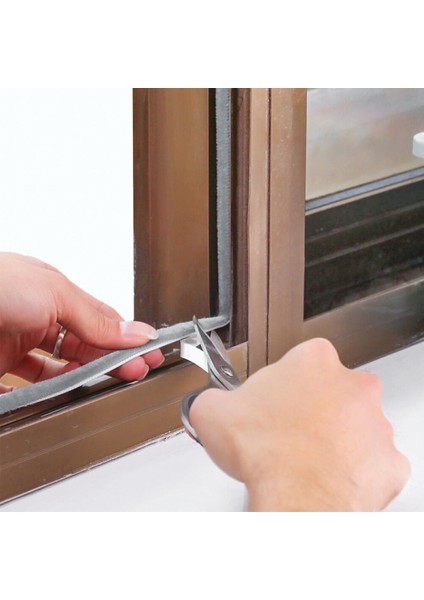 Kendinden Yapışkanlı Hava Sıyırma Kaydırma Kanat Kapı Pencere Mühür ŞERIDI-9X5MM (Yurt Dışından) fırsatları