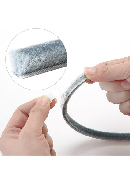 Kendinden Yapışkanlı Hava Sıyırma Kaydırma Kanat Kapı Pencere Mühür ŞERIDI-9X5MM (Yurt Dışından) indirimleri