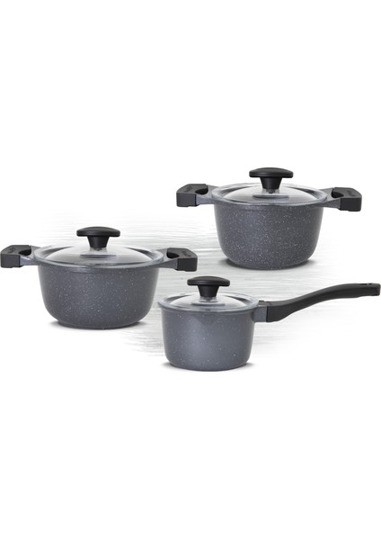 Viola 6 Parça Mini Set Gri