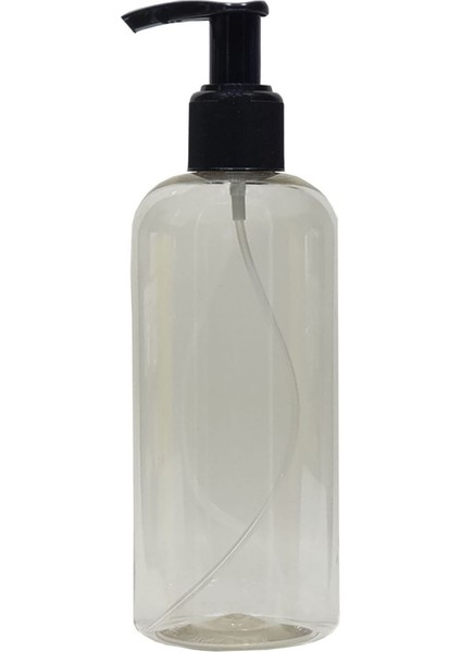 Sert Plastik 400 Ml Boş Sprey Kolonya Dezenfektan Şişesi, Sıvı Sabun Pompalı 10 Adet