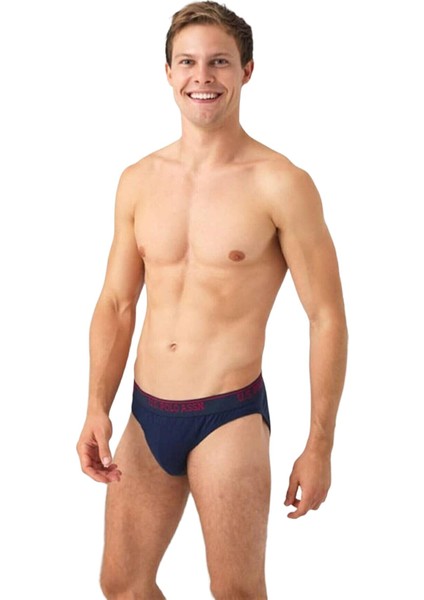 Erkek 3'lü Slip Külot 80436 Siyah-Antrasit-Lacivert