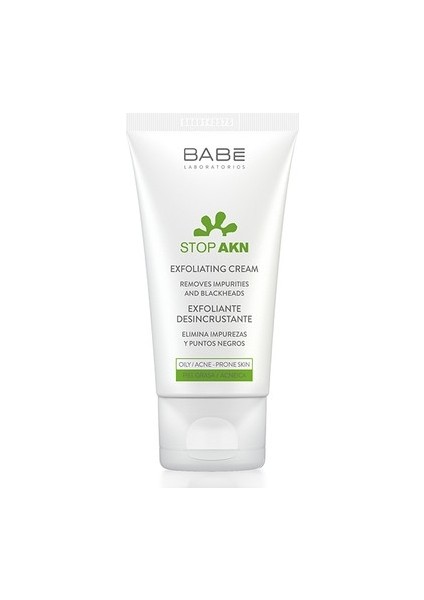 Babe Babe Stop Akn Exfoliating Cream Soyucu Etkili Krem Peeling 50 ml