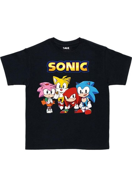 Sonic Çocuk Tişört Yeni Sezon Unisex