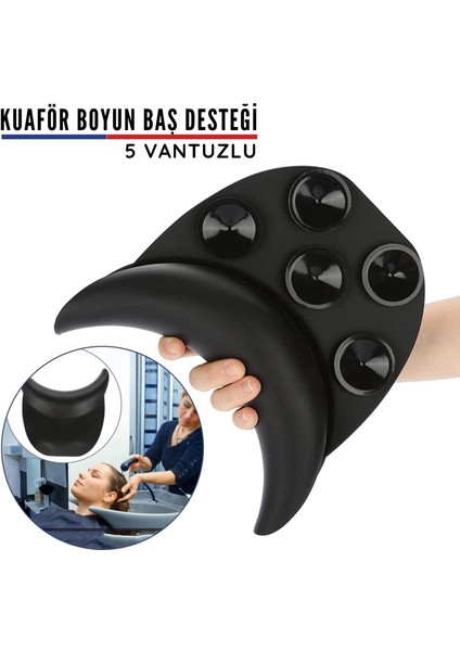 Kuaför Boyun Desteği Yastığı Profesyonel Salon Boyun Yastığı Silikon Jel 717477