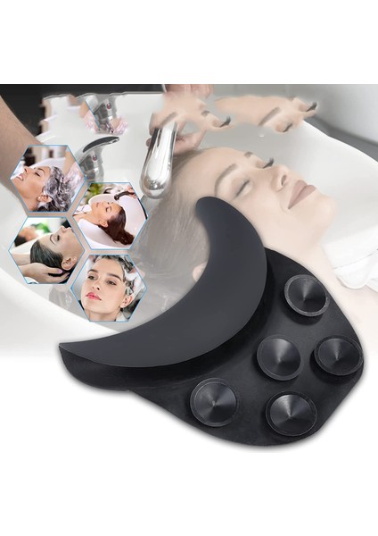 Kuaför Boyun Desteği Yastığı Profesyonel Salon Boyun Yastığı Silikon Jel 717477