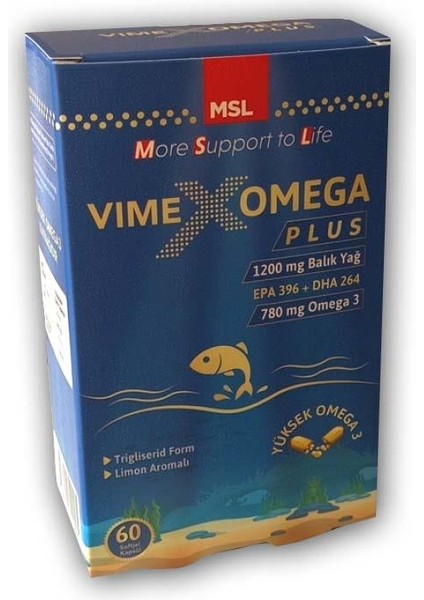 Vimex Omega Plus Kapsül 60LI