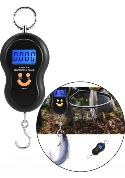 Balıkçı Tipi Dijital 100 Alanda Kullanım El Tartısı 716023