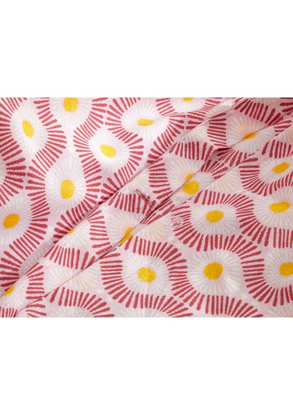 English Home Sunny Side Kolay Ütülenir Tek Kişilik Nevresim 160 x 220 cm Pembe