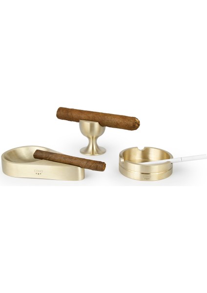 Brazen Classy Döküm Pirinç Ince Puro Küllüğü Puroluk fırsatları