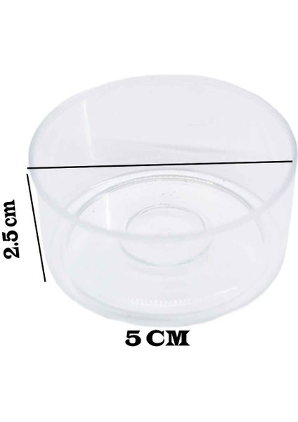 Mika Kutu Mumluk 2.5x5 cm (20 Adet)