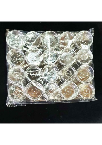 Mika Kutu Mumluk 2.5x5 cm (20 Adet)