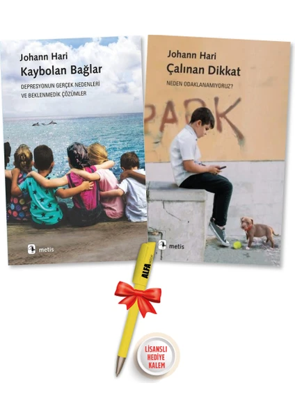 Kaybolan Bağlar - Çalınan Dikkat Neden Odaklanamıyoruz? - Johann Hari + Alfa Moda Kalem