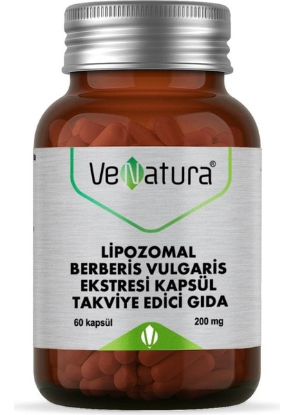 Lipozomal Berberis Vulgaris Ekstresi 60 Kapsül