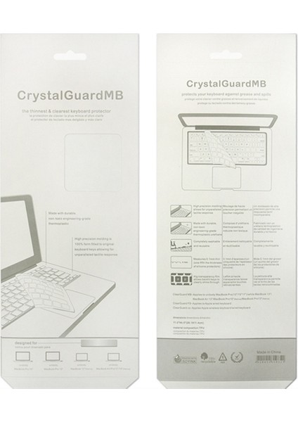 Bonanza Int Surface Book 1/2/3 Için Silikon Klavye Koruyucu Cilt Kapağı (Yurt Dışından)