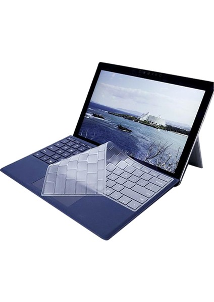 Bonanza Int Surface Pro x Için Silikon Klavye Koruyucu Cilt Kapağı (Yurt Dışından)