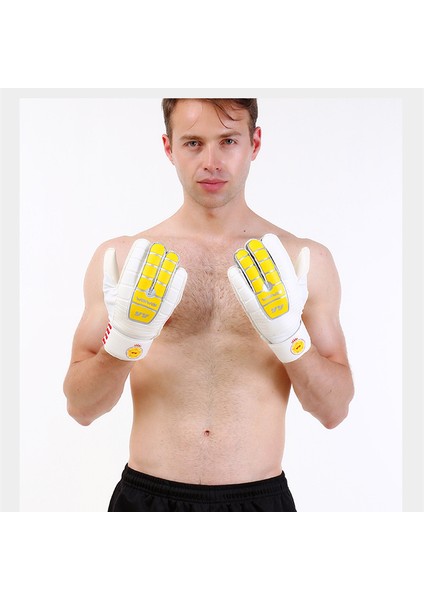 Bir Çift Profesyonel Kalınlaştırılmış Lateks Kaleci Eldiveni (Yurt Dışından) fiyatları