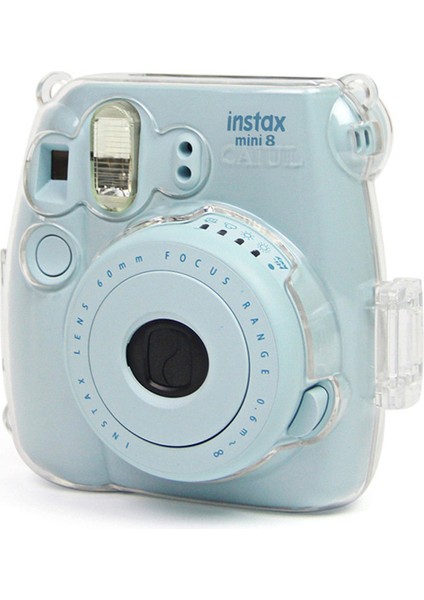 Bonanza Int Fujifilm Instax Mini 9/8/8+ Anında Fotoğraf Makinesi Için Kristal Şeffaf Koruyucu Kılıf Çanta (Yurt Dışından)