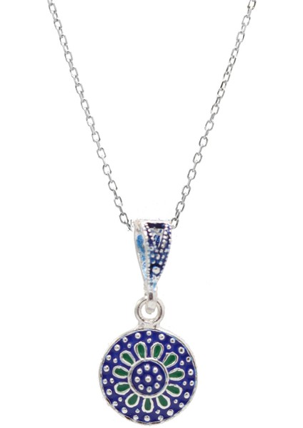 Mardin Hasırı 925 Ayar Gümüş Kolye 201021991