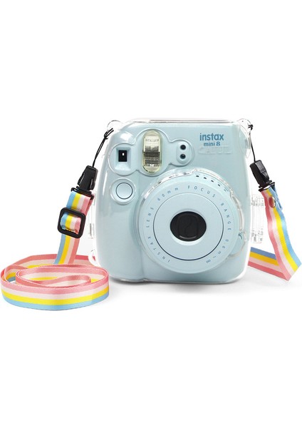 Bonanza Int Fujifilm Instax Mini 9/8/8+ Anında Fotoğraf Makinesi Için Kristal Şeffaf Koruyucu Kılıf Çanta (Yurt Dışından)