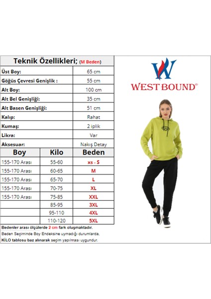 Kalp Desenli Günlük Sweat Jogger Kadın Spor Kombin Lacivert