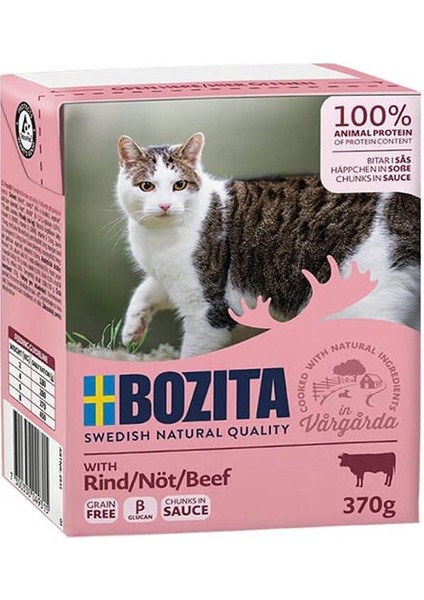 Cis Beef Biftekli Yetişkin Kedi Konservesi 370 gr