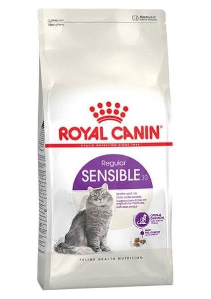 Sensible 33 Hassas Yetişkin Kedi Maması 2 kg
