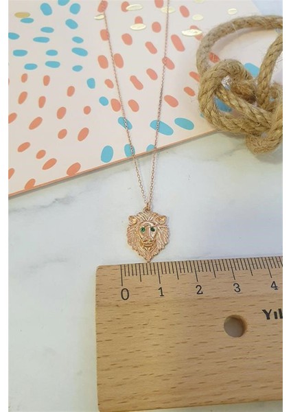 Aslan Gümüş Kolye modelleri