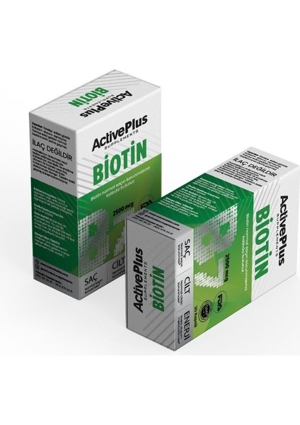 Active Plus Biotin 30 Kapsül