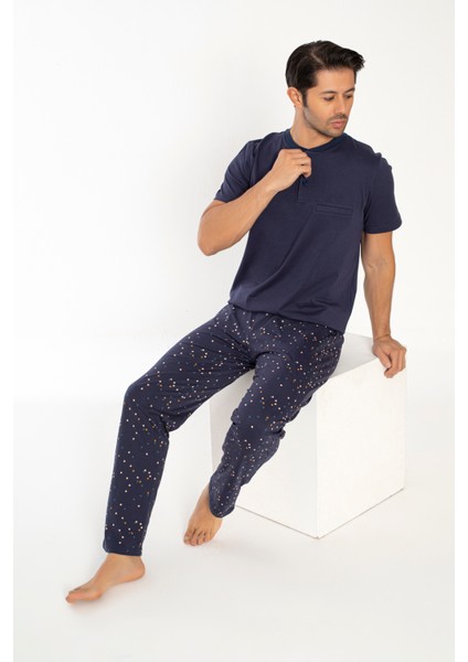 Erkek Süprem Patlı Kısa Kol Pijama modelleri