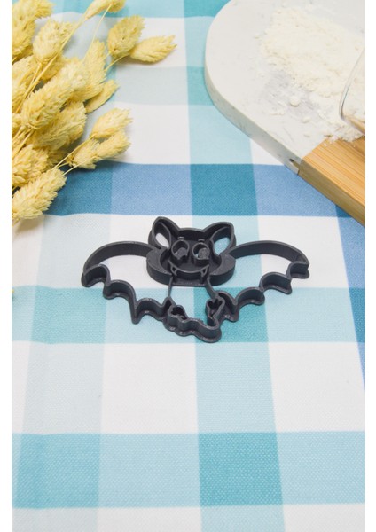 Hallowen Yarasa Kurabiye Hamur Kalıbı