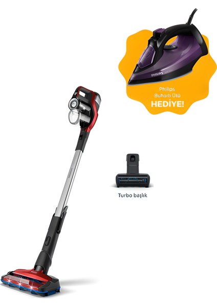 Sarjlı Süpürge XC7043 Philips Buharlı Ütü Hediyeli modelleri