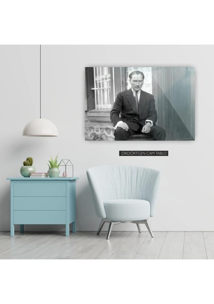 Atatürk Resmi Resmi Cam Tablo 2