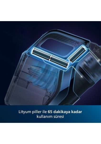 Sarjlı Süpürge XC7043 Philips Buharlı Ütü Hediyeli